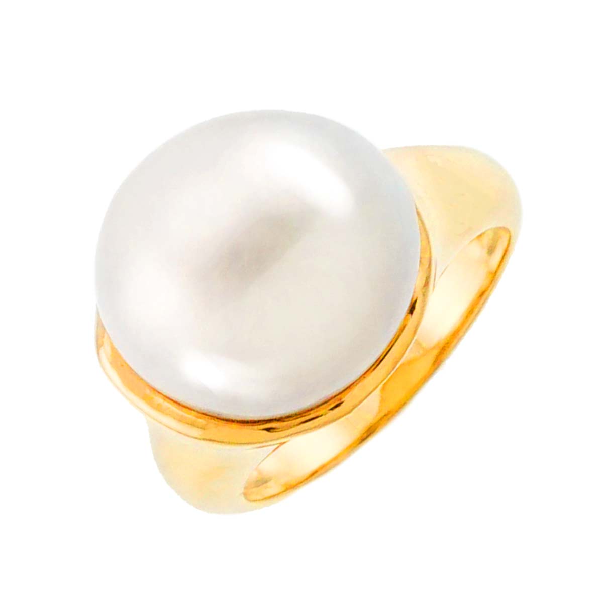 South Sea pearl Ring 18K YG 750 Size5.75-6(US)