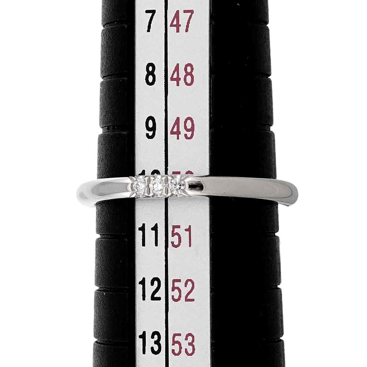 Forever Band Diamond Ring Platinum size5.25(US)