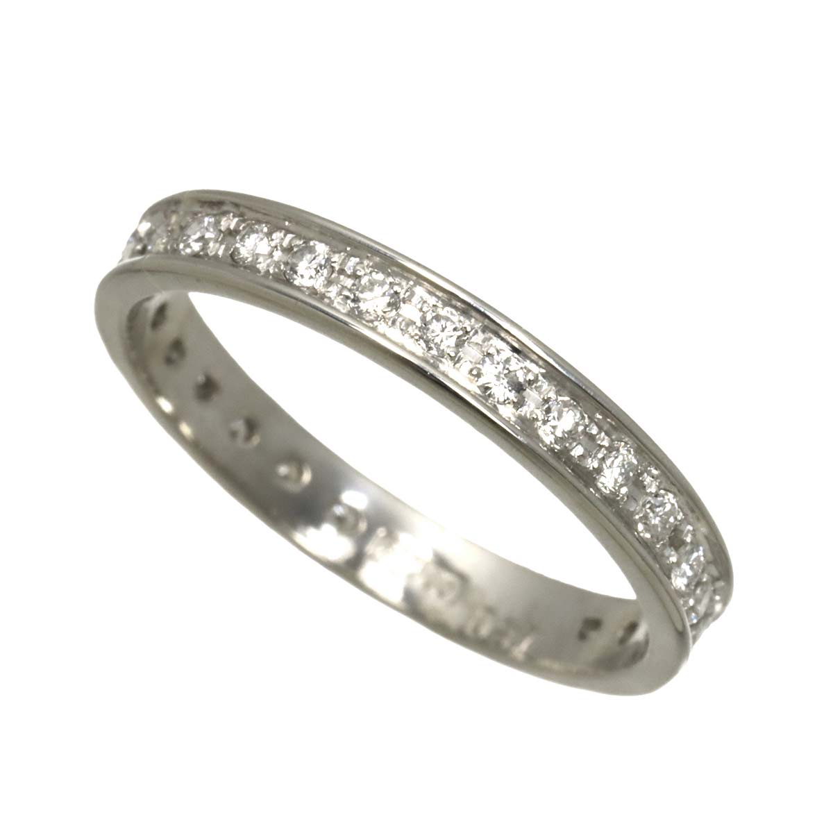 Diamond 0.37ct Ring Pt Platinum size6.75(US)