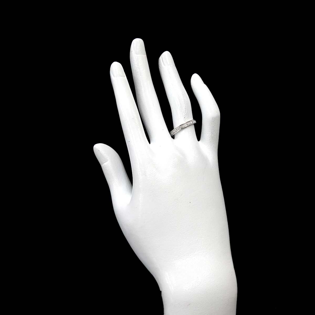 Diamond 0.37ct Ring Pt Platinum size6.75(US)