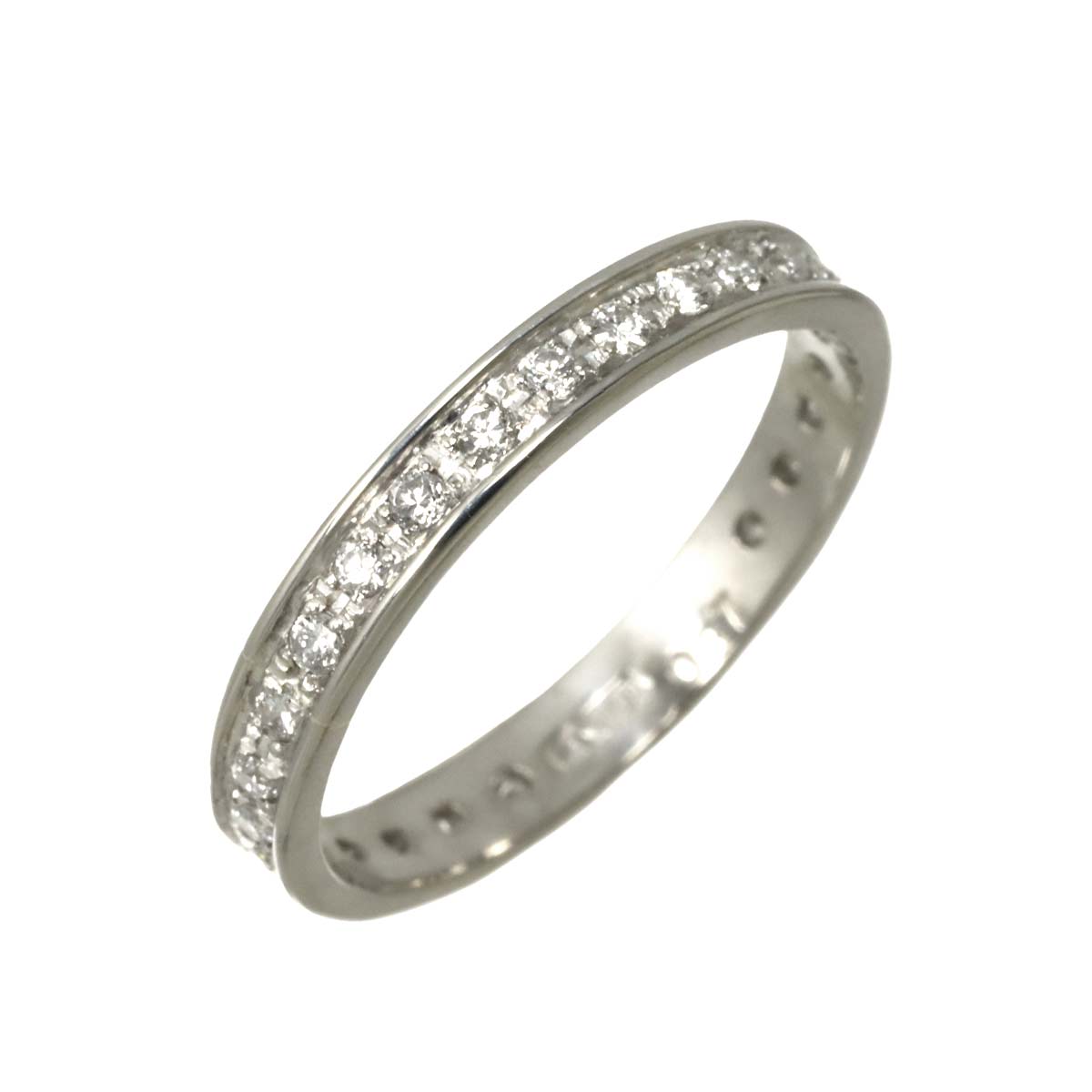 Diamond 0.37ct Ring Pt Platinum size6.75(US)