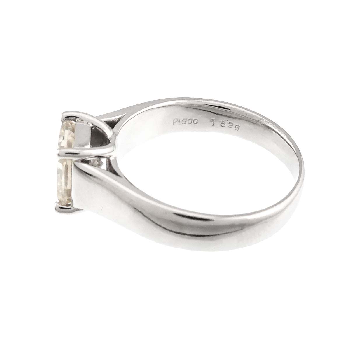 Diamond 1.526ct Ring Pt Platinum size6(US)