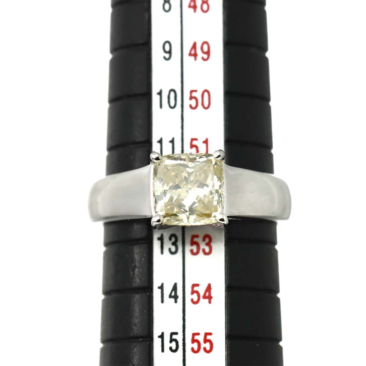 Diamond 1.526ct Ring Pt Platinum size6(US)