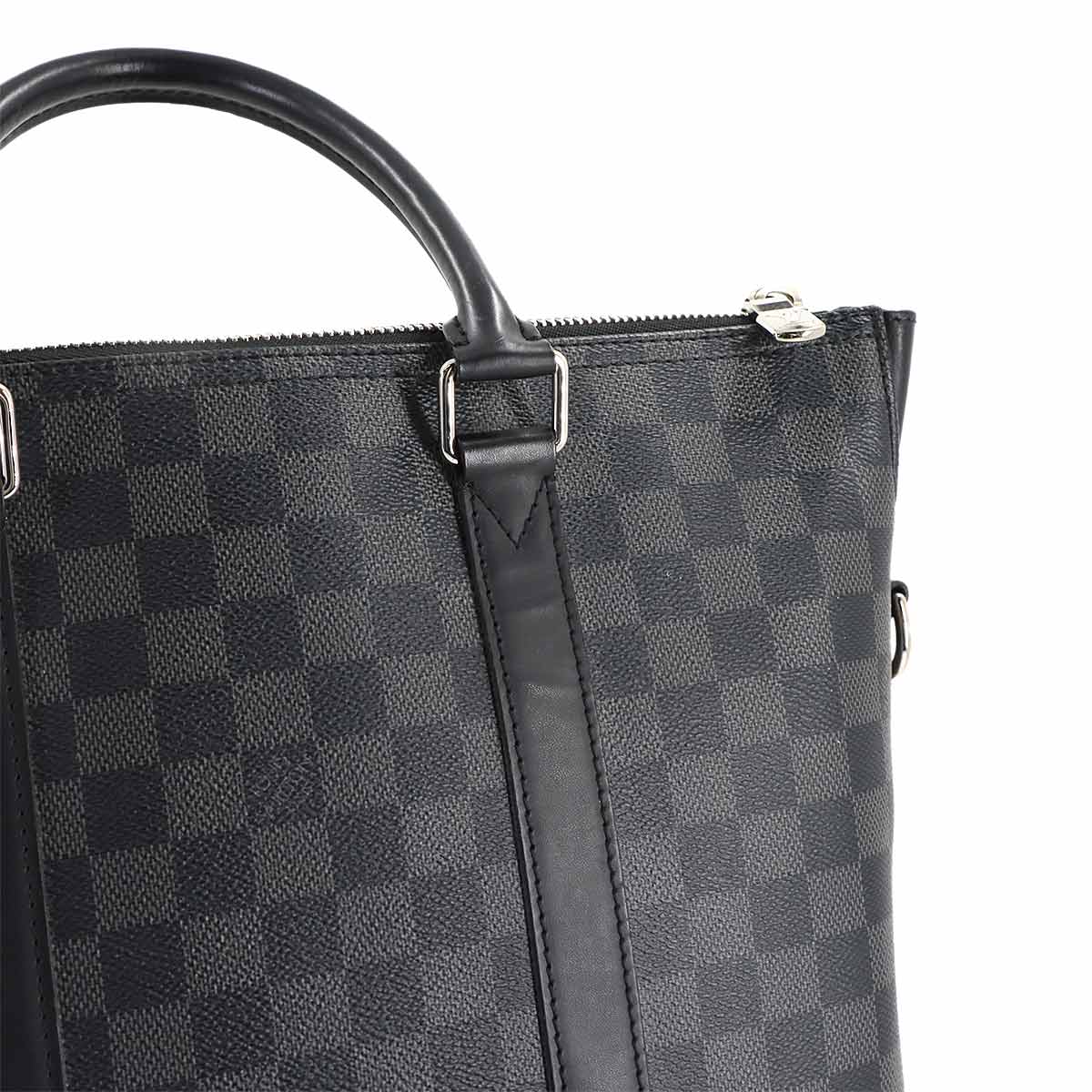 Damier Graphite Anton Tote Shoulder Bag N40000 Purse