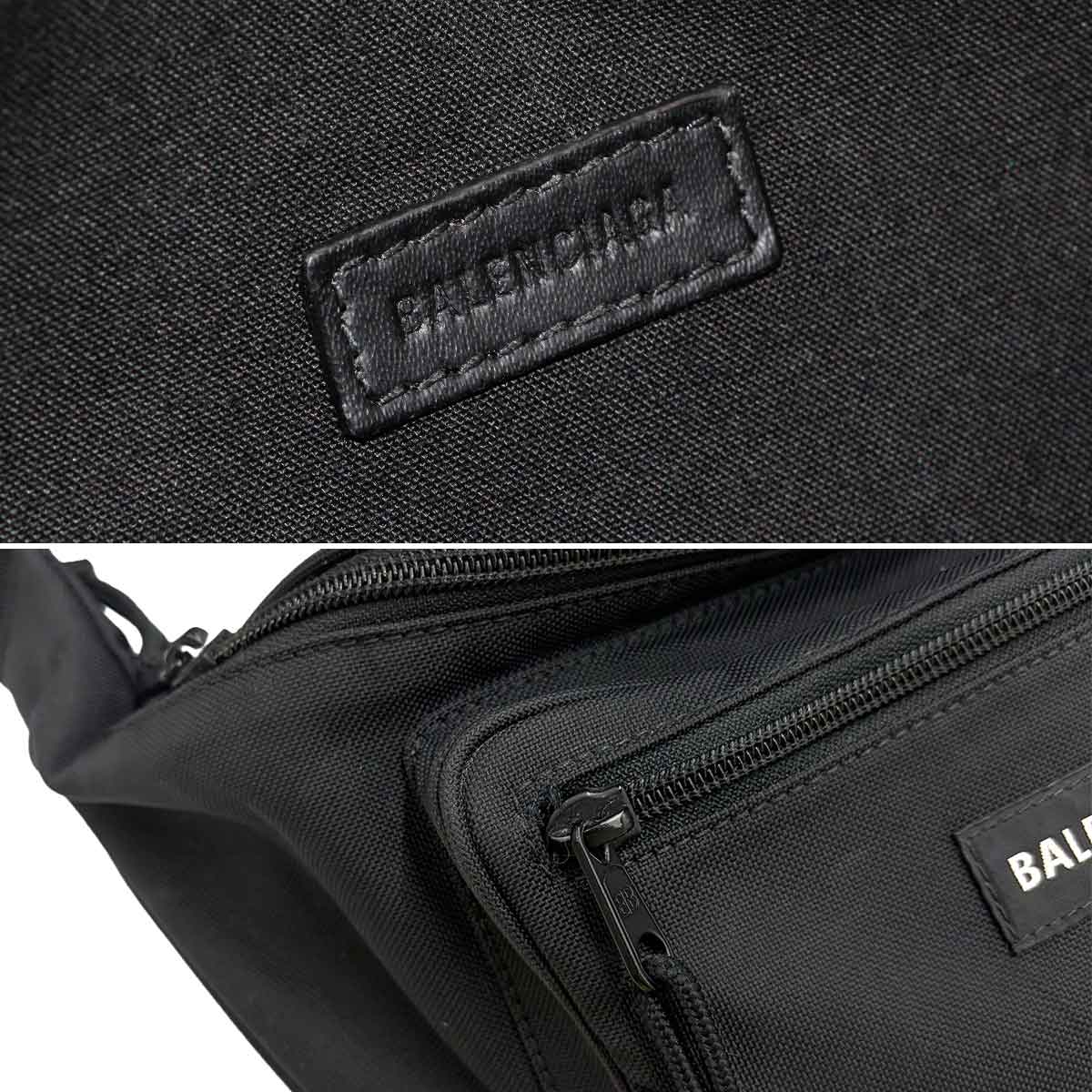 Explorer Belt Back  Crossbody Bag Nylon Black 482389 Purse