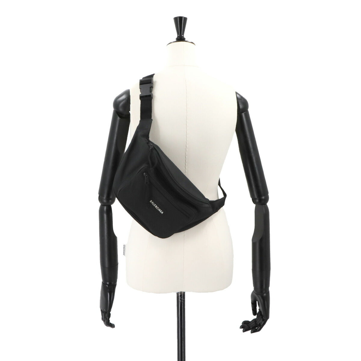 Explorer Belt Back  Crossbody Bag Nylon Black 482389 Purse