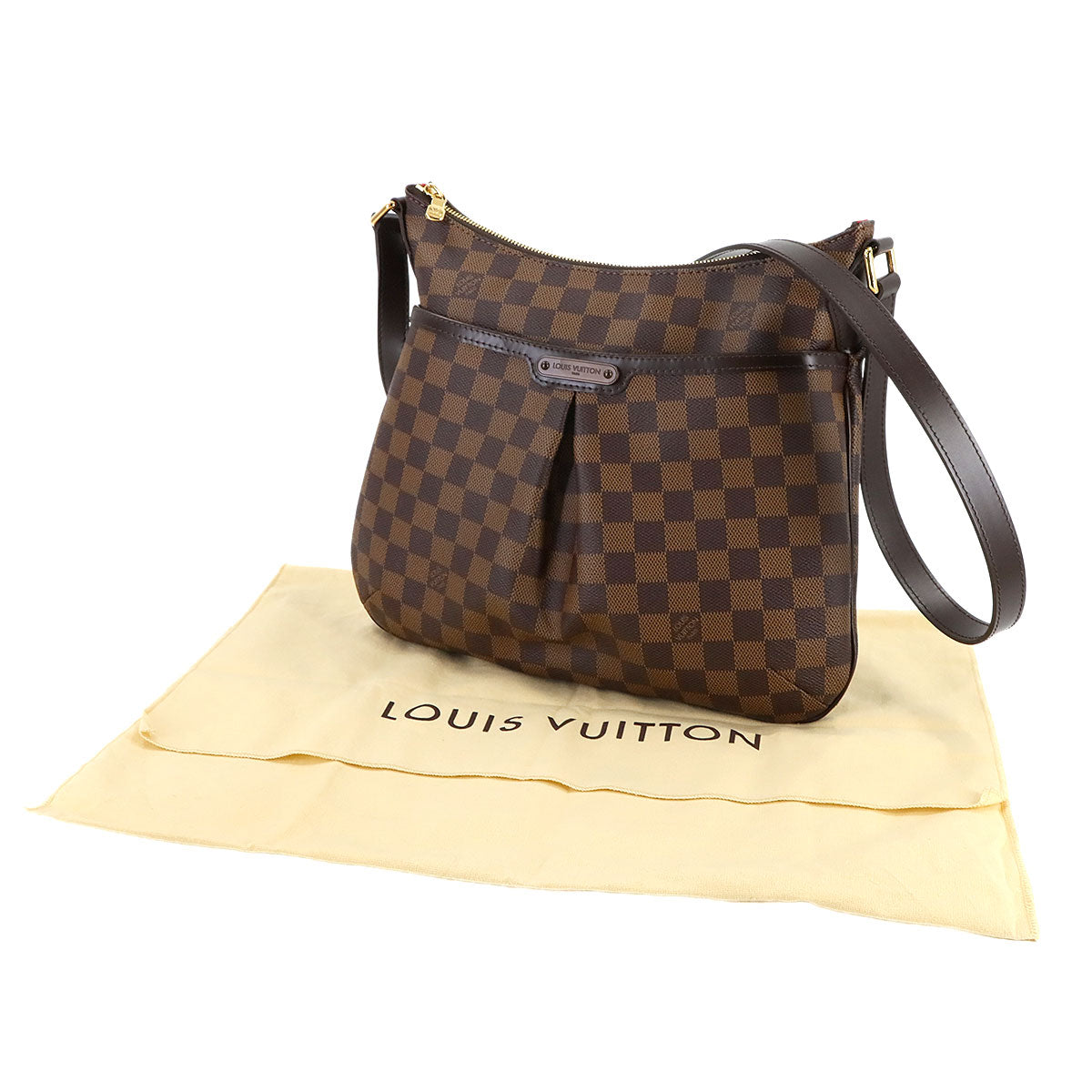 Damier Bloomsbury PM Shoulder Bag Ebene N42251 Purse