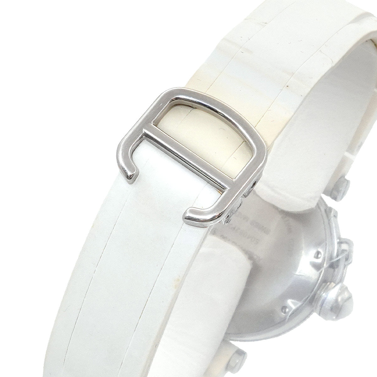 Pasha Seatimer W3140001 750 PG Date Silver Dial Ladies Watch