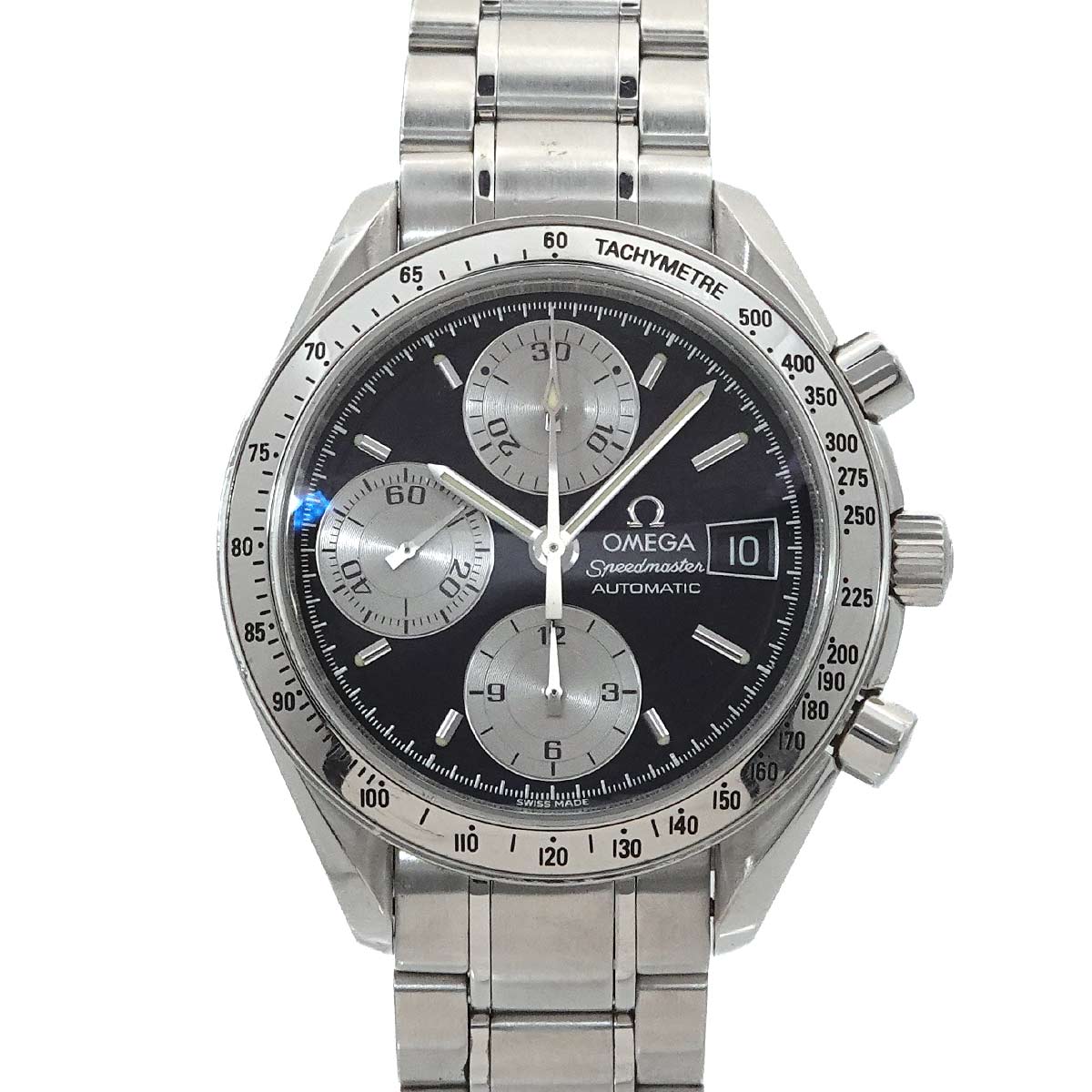 Speedmaster Date 3513.51 Chronograph Automatic Black Dial Mens
