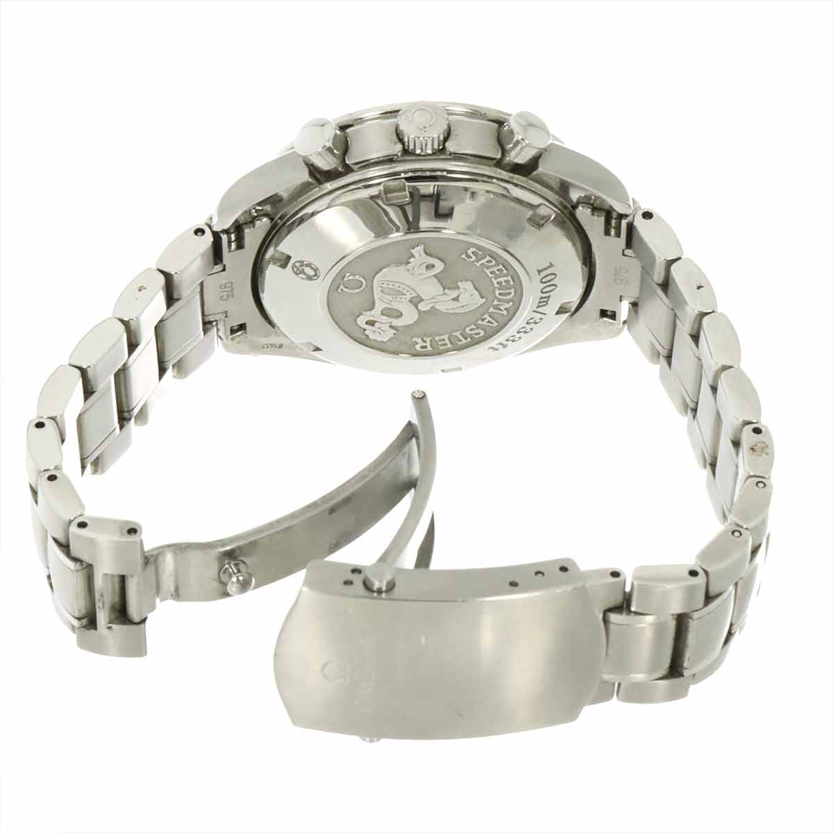 Speedmaster 3221 30 Triple calendar Chronograph Silver Dial