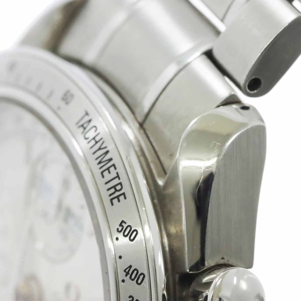 Speedmaster 3221 30 Triple calendar Chronograph Silver Dial