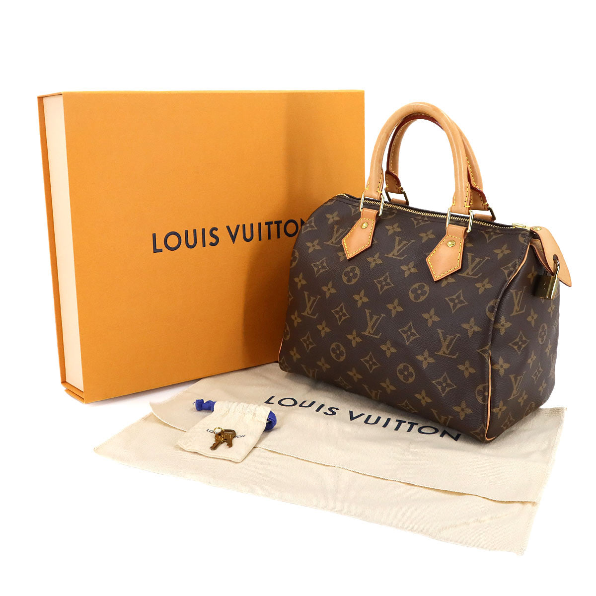 Monogram Speedy 25 Hand Bag Brown M41109 Purse