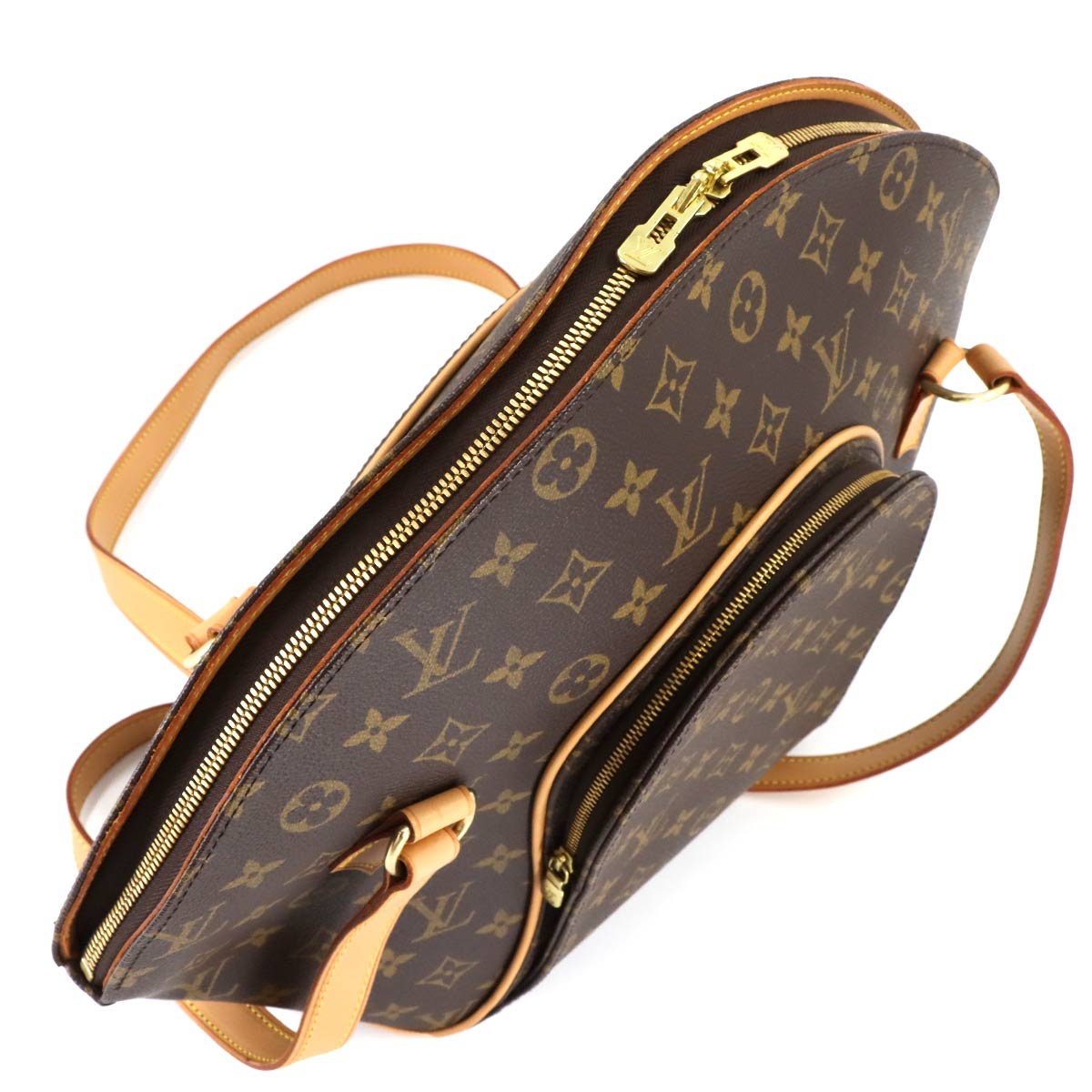 Monogram Elipse Shopping Shoulder Bag Brown M51128 Purse