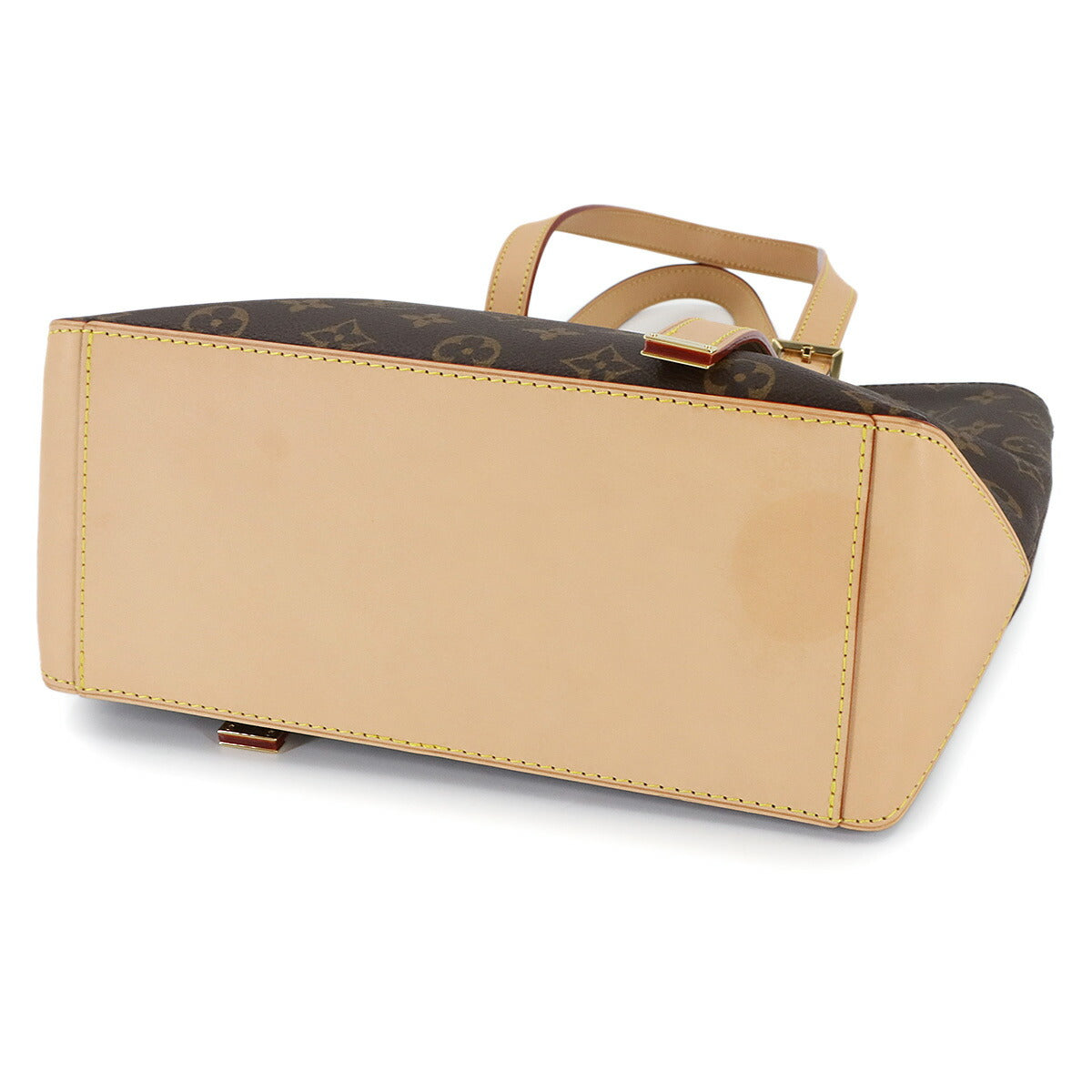 Monogram Piano Tote Bag Brown M12095 Purse