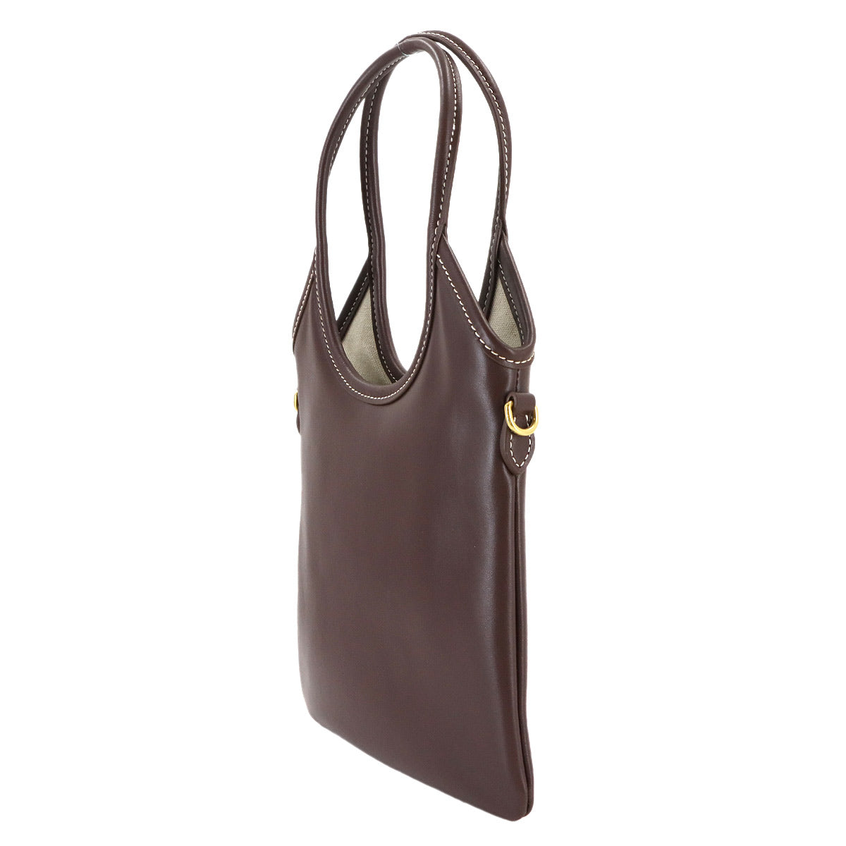 IVY Hand Shoulder Bag Lether Brown 5BG281 Purse
