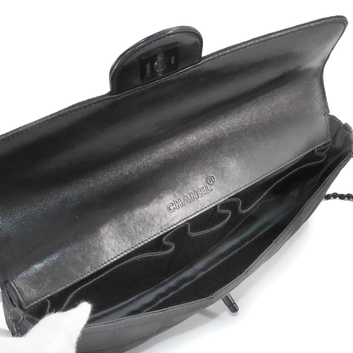 New Travel Line Cahin Shoulder Bag Nylon Leather Black A15316