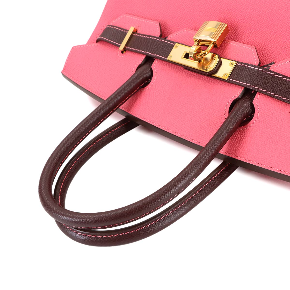 Birkin 30 SPO Personal order Hand Bag Epsom Rose Azalee