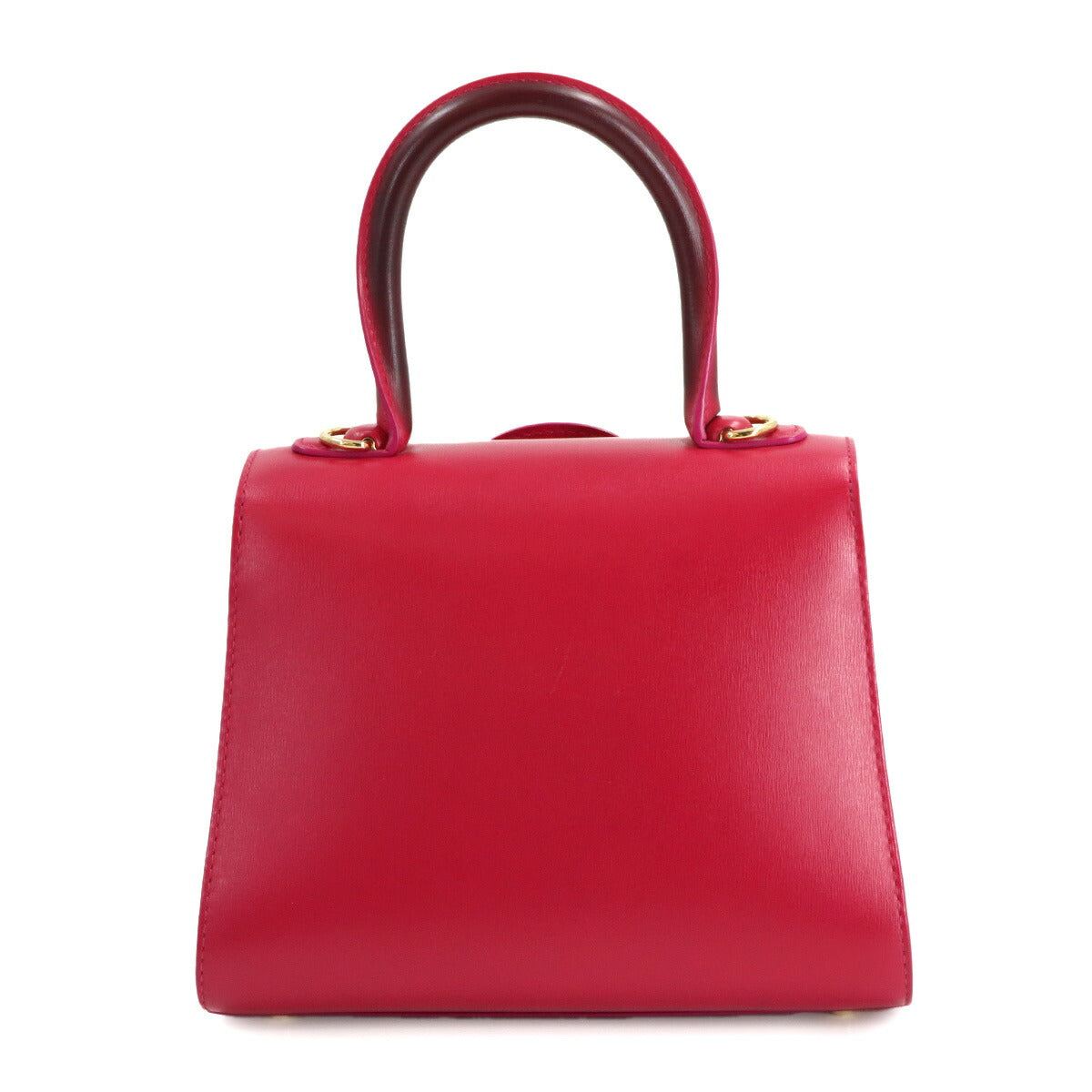 Brillant Mini 2way Hand Shoulder Bag Leather Pink Purse