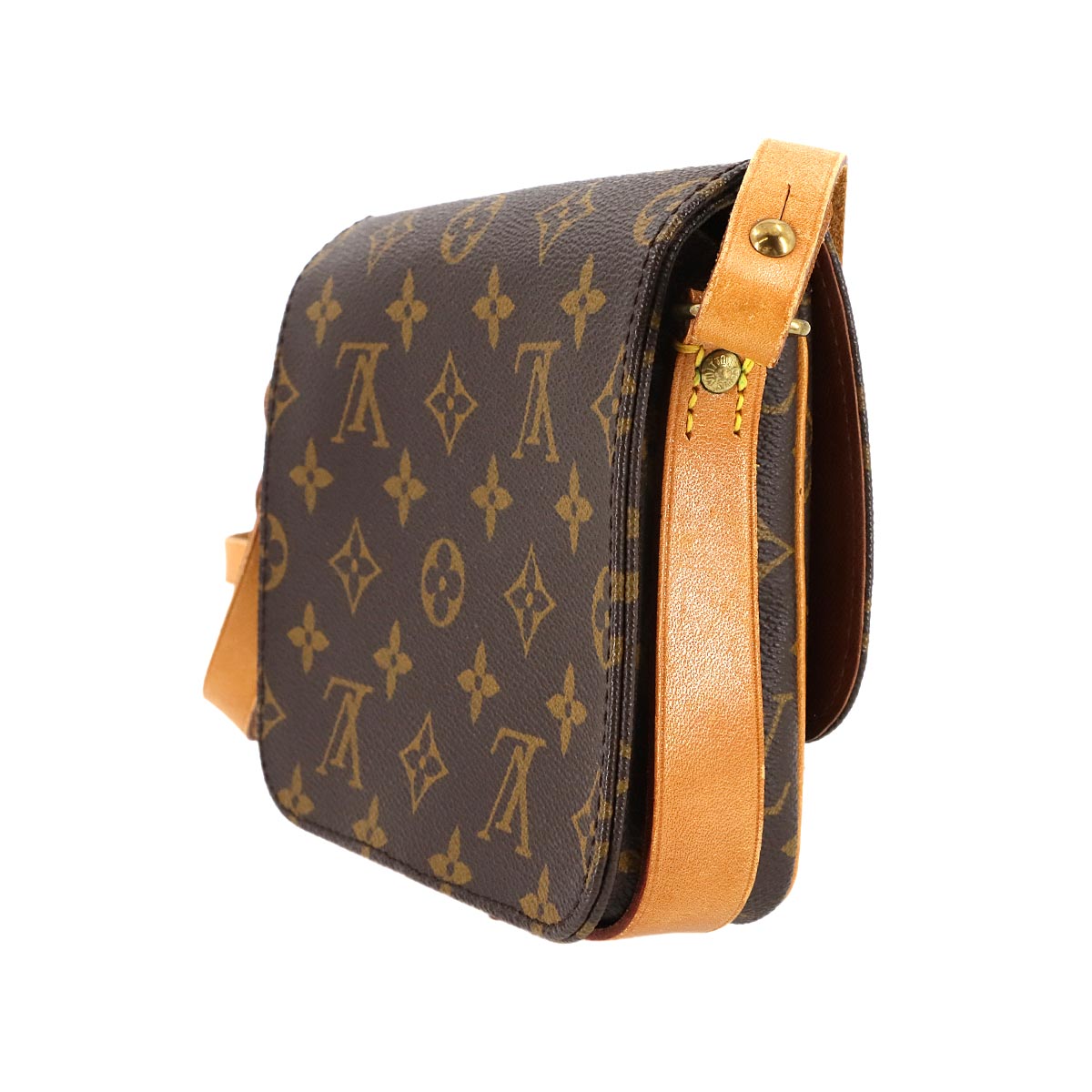 Monogram Mini Cartouchiere Shoulder Bag Brown M51254