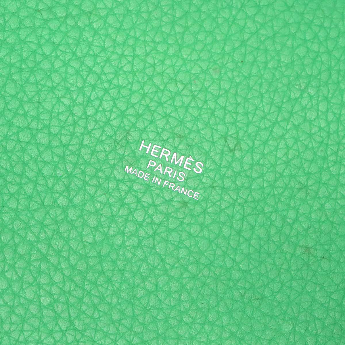 Picotin Lock PM Hand Bag Taurillon Clemence Vert comics