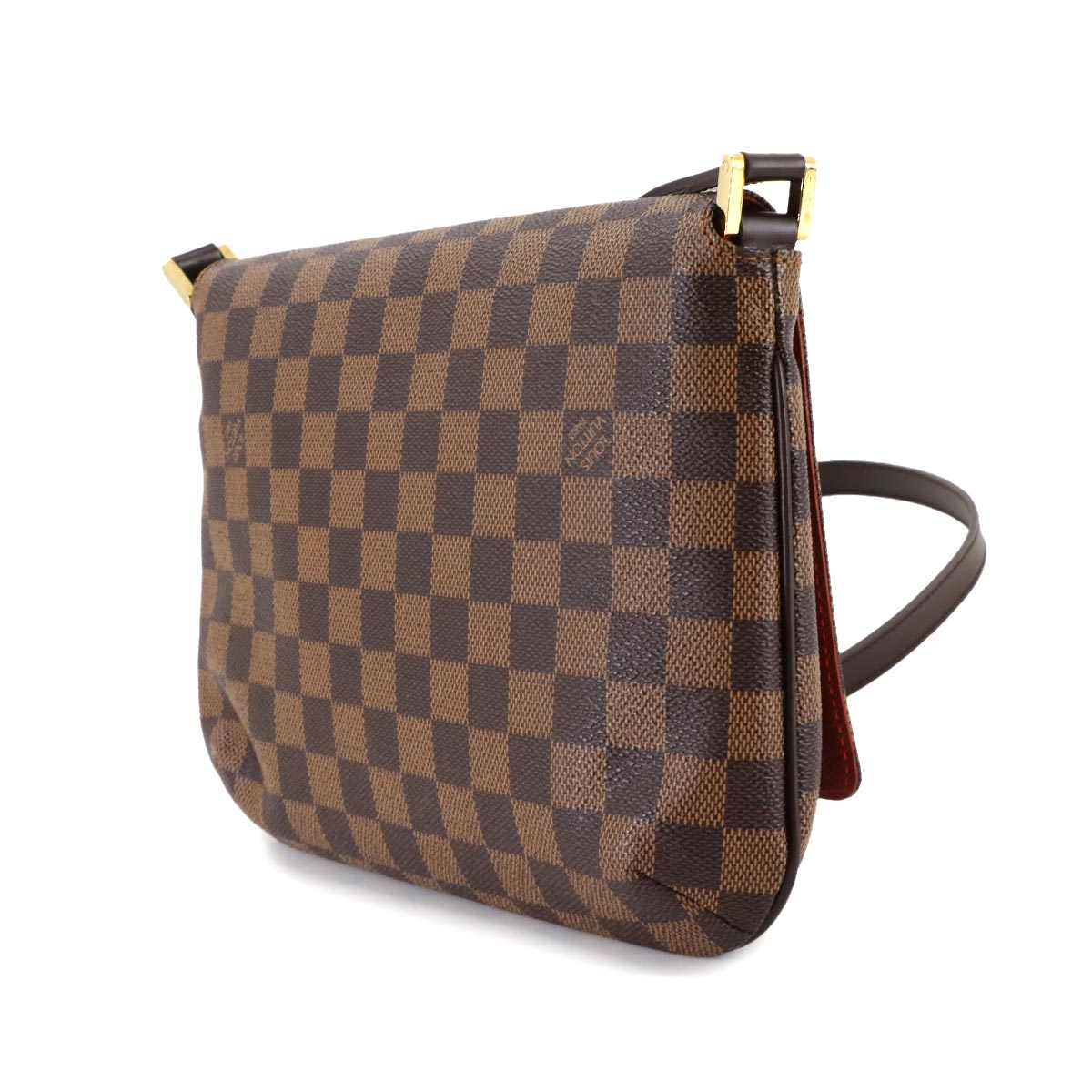 Damier Musette Tango Long Shoulder Bag Ebene N51301