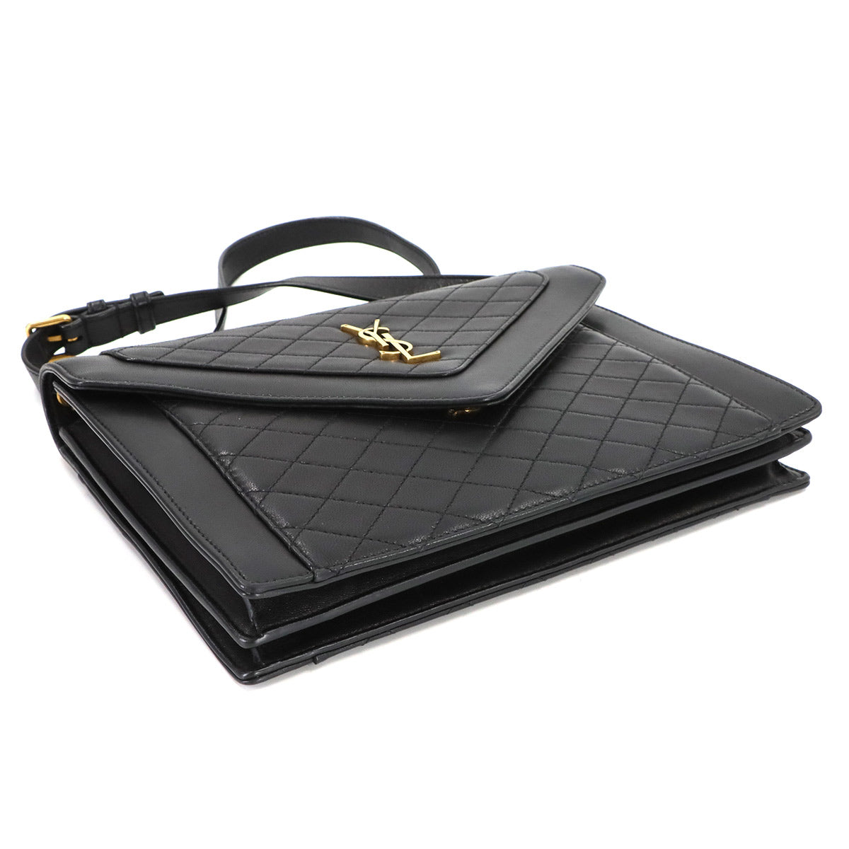 Gaby Shoulder Bag Leather Black 668863 Purse