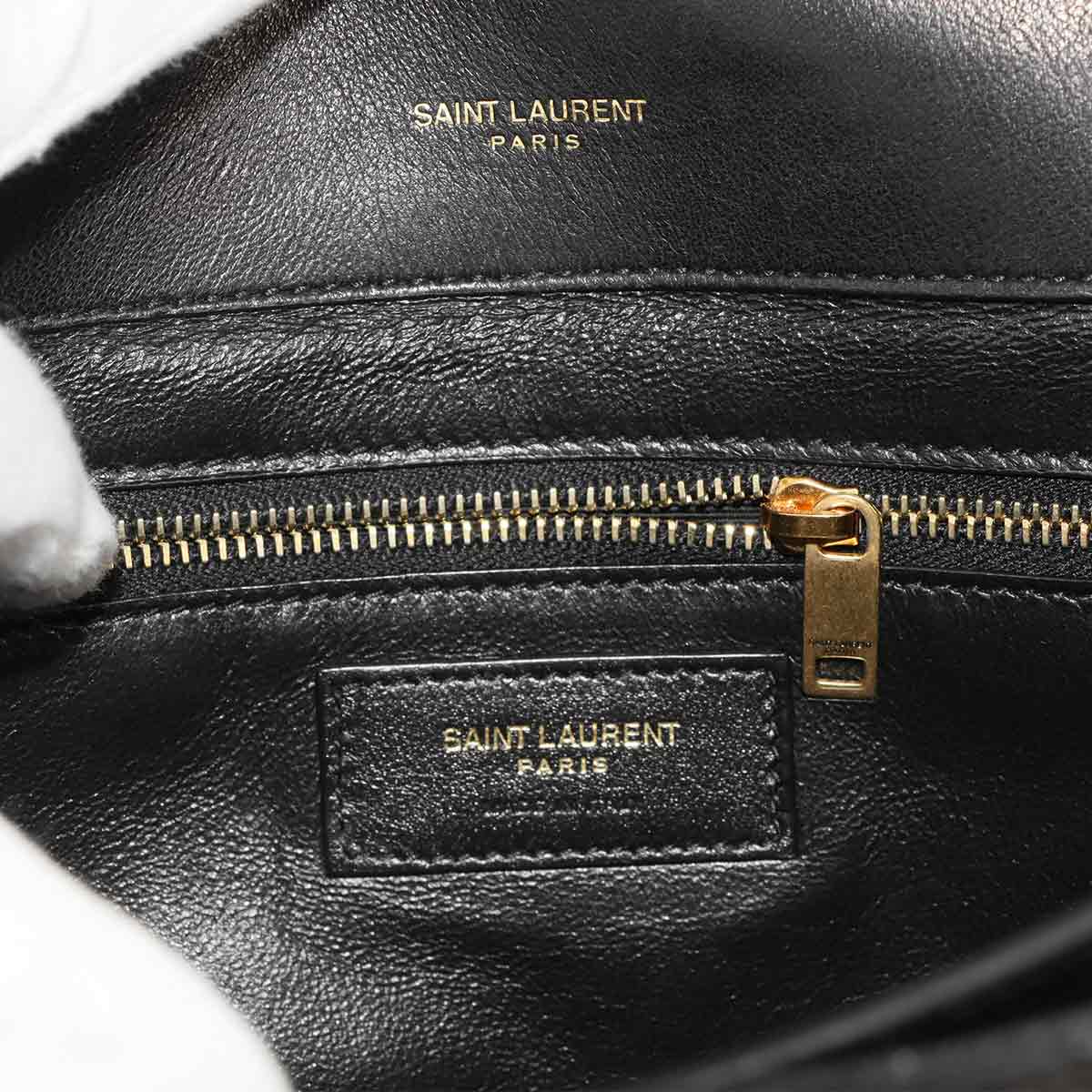 Gaby Shoulder Bag Leather Black 668863 Purse