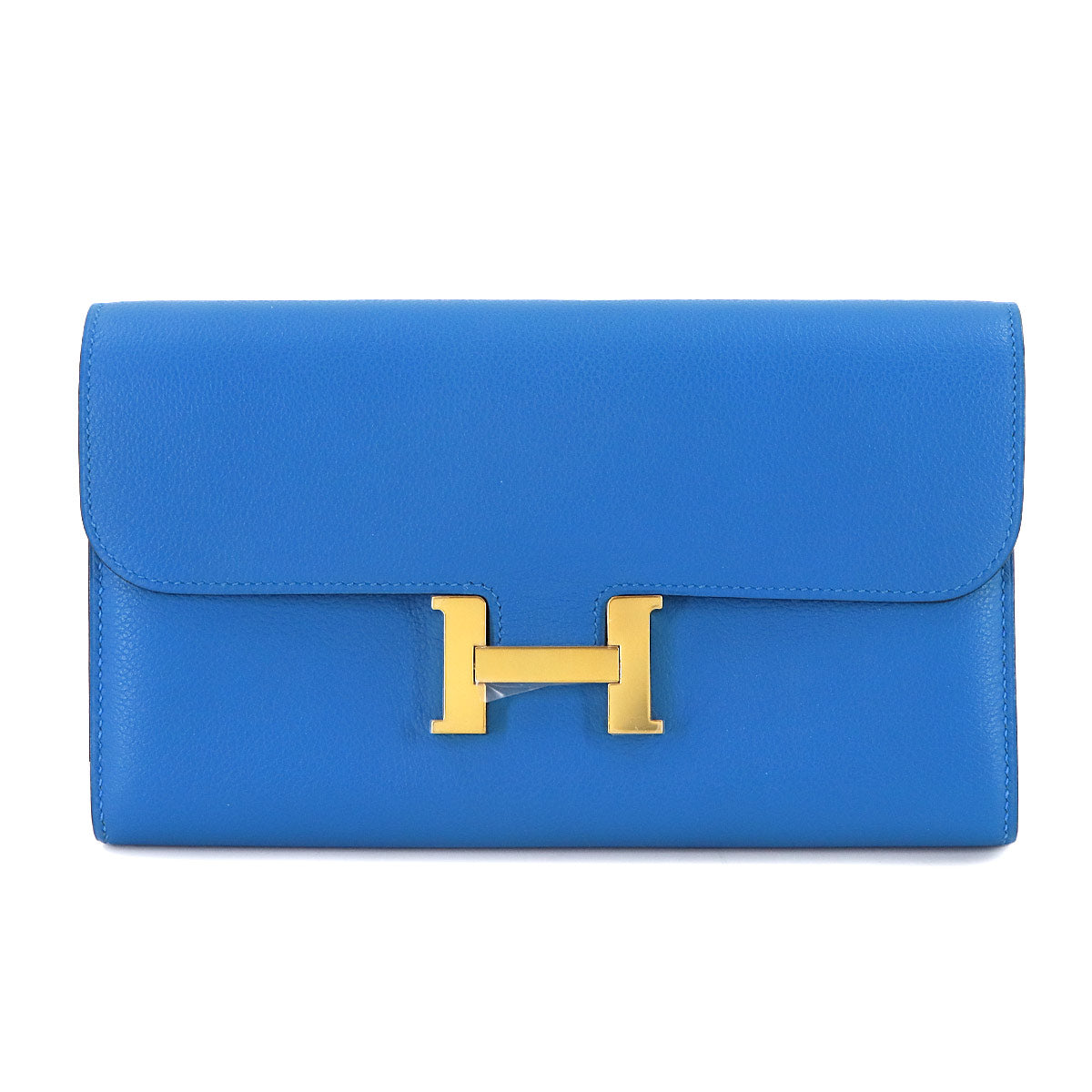 Constance Long Wallet Evercolor Bleu Hydra Y