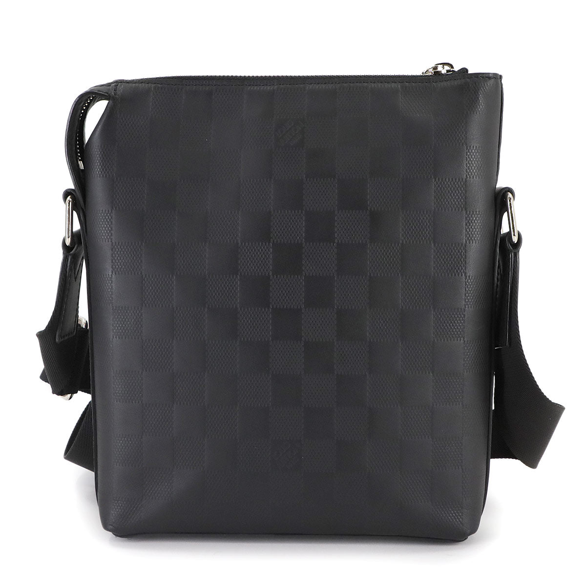 Damier Infini Discovery Messenger BB Leather Bag N42418