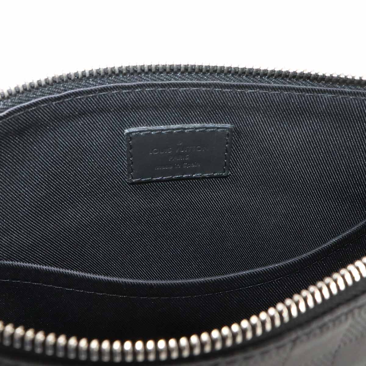 Damier Infini Discovery Messenger BB Leather Bag N42418