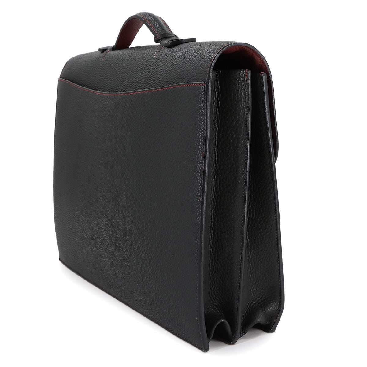 Sack A Depeche 38 Verso Briefcase Business Bag Togo Plomb