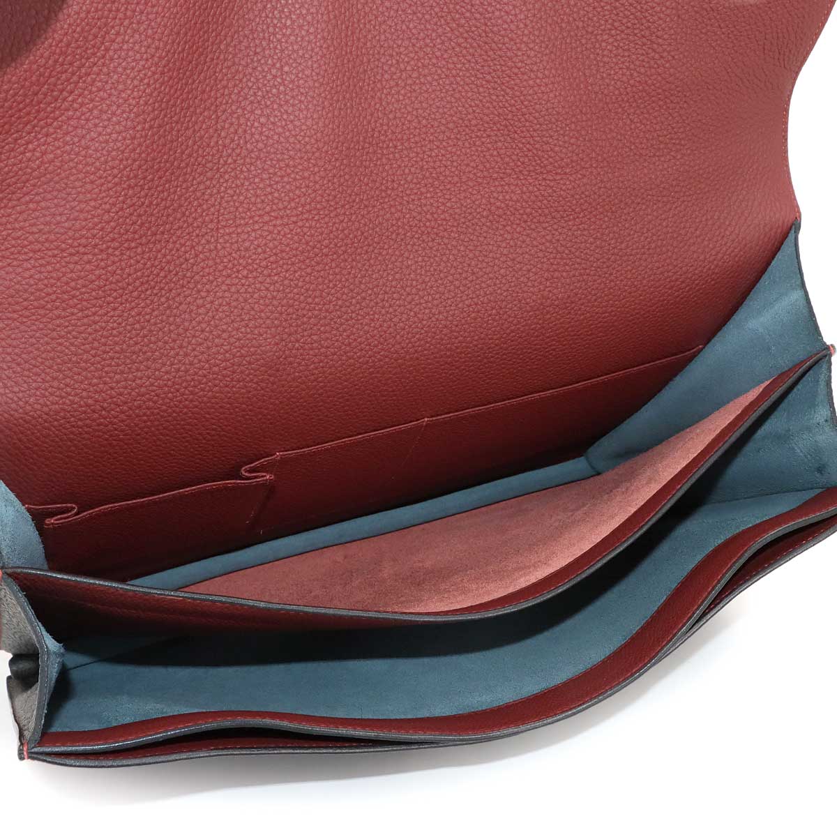 Sack A Depeche 38 Verso Briefcase Business Bag Togo Plomb