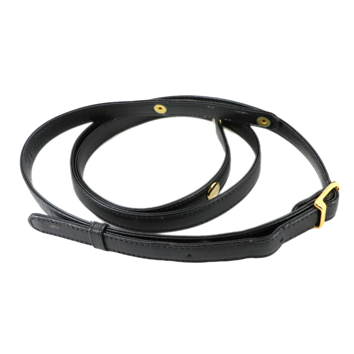 2way Hand Shoulder Bag Leather Black Purse