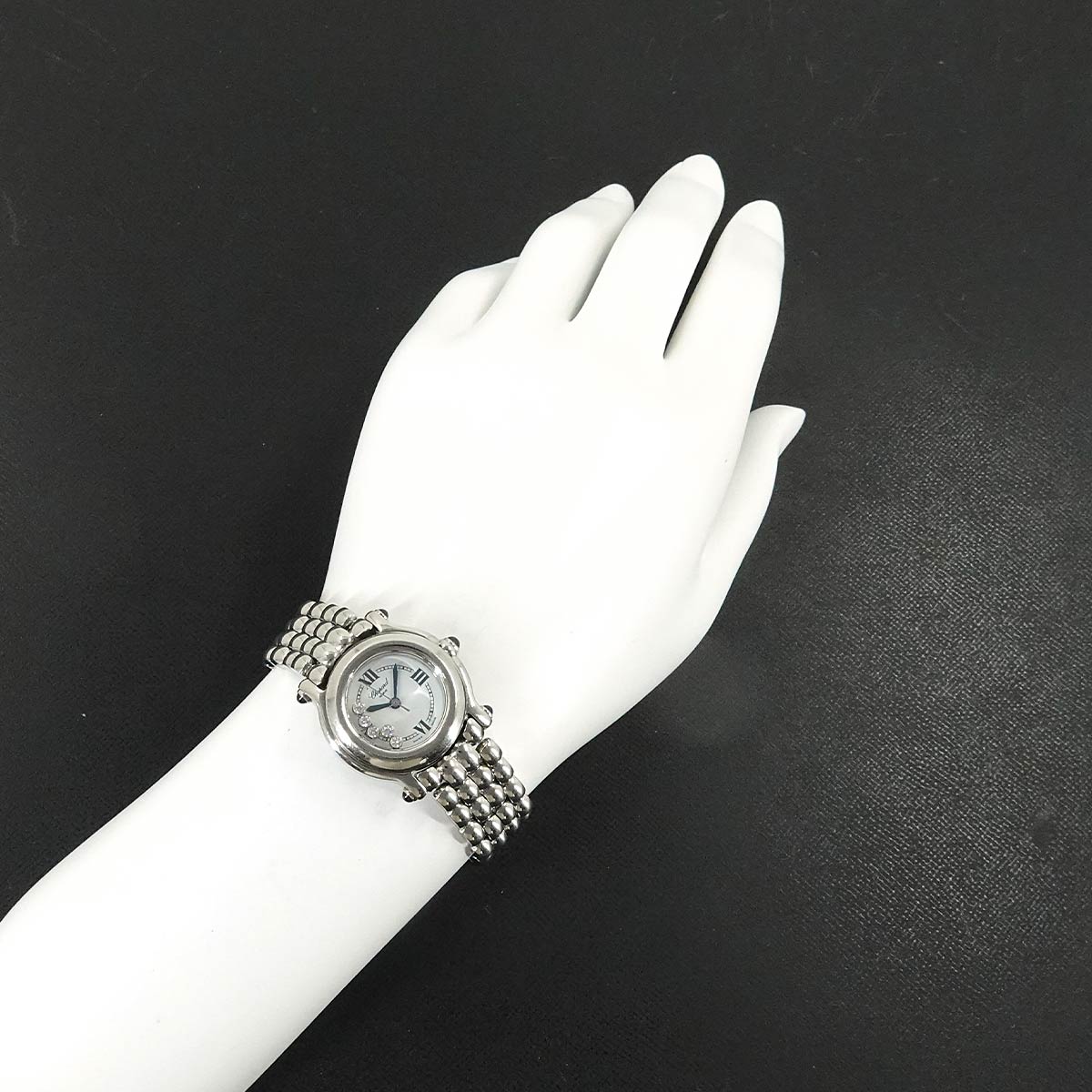 Happy Sport 27/8250-23 5P Diamond White Dial Ladies Watch