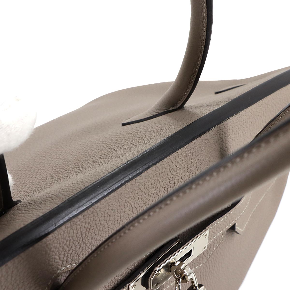 Birkin 40 Hand Bag Togo Gris Asphalte Purse