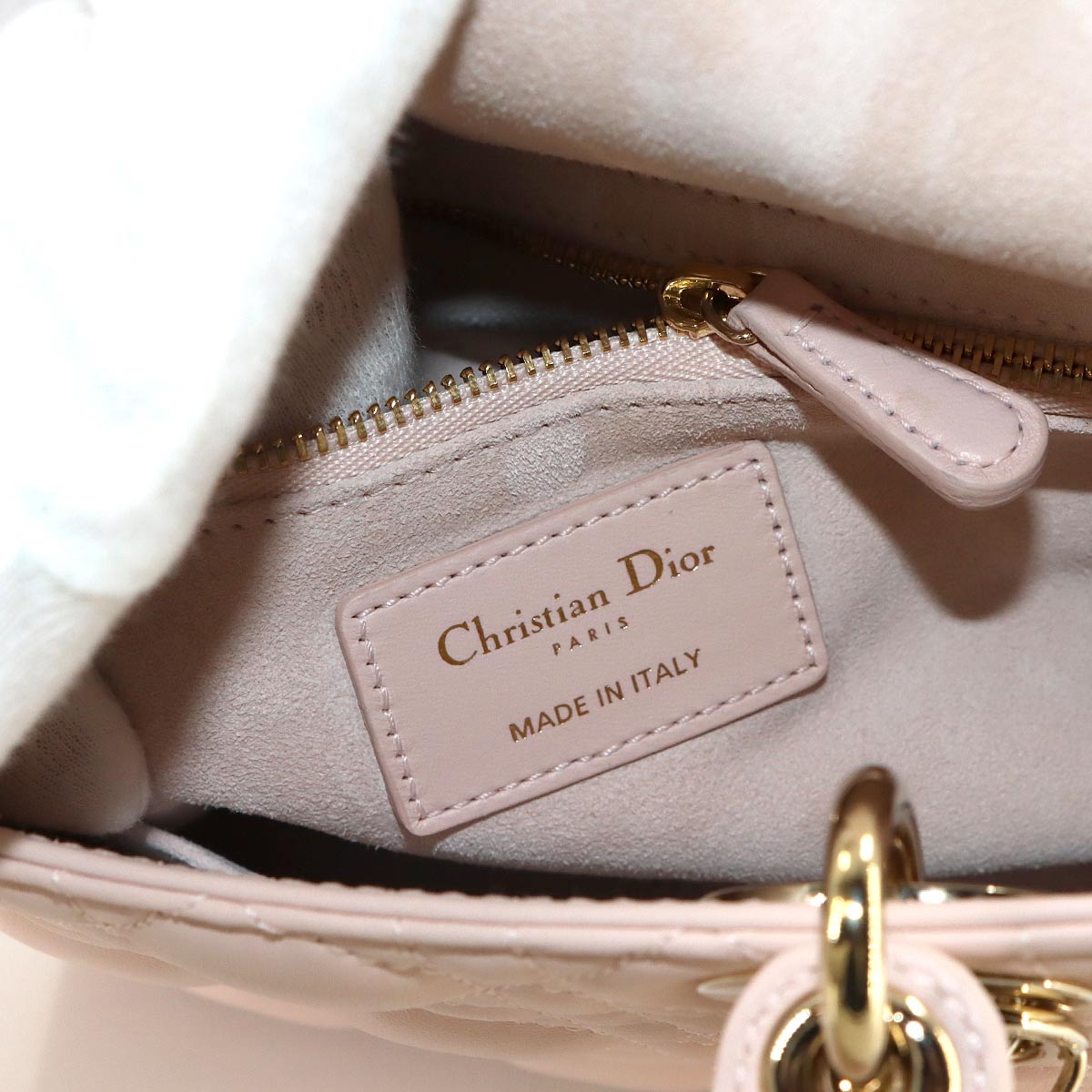Lady Dior My ABCDior Small Hand Shoulder Bag Leather