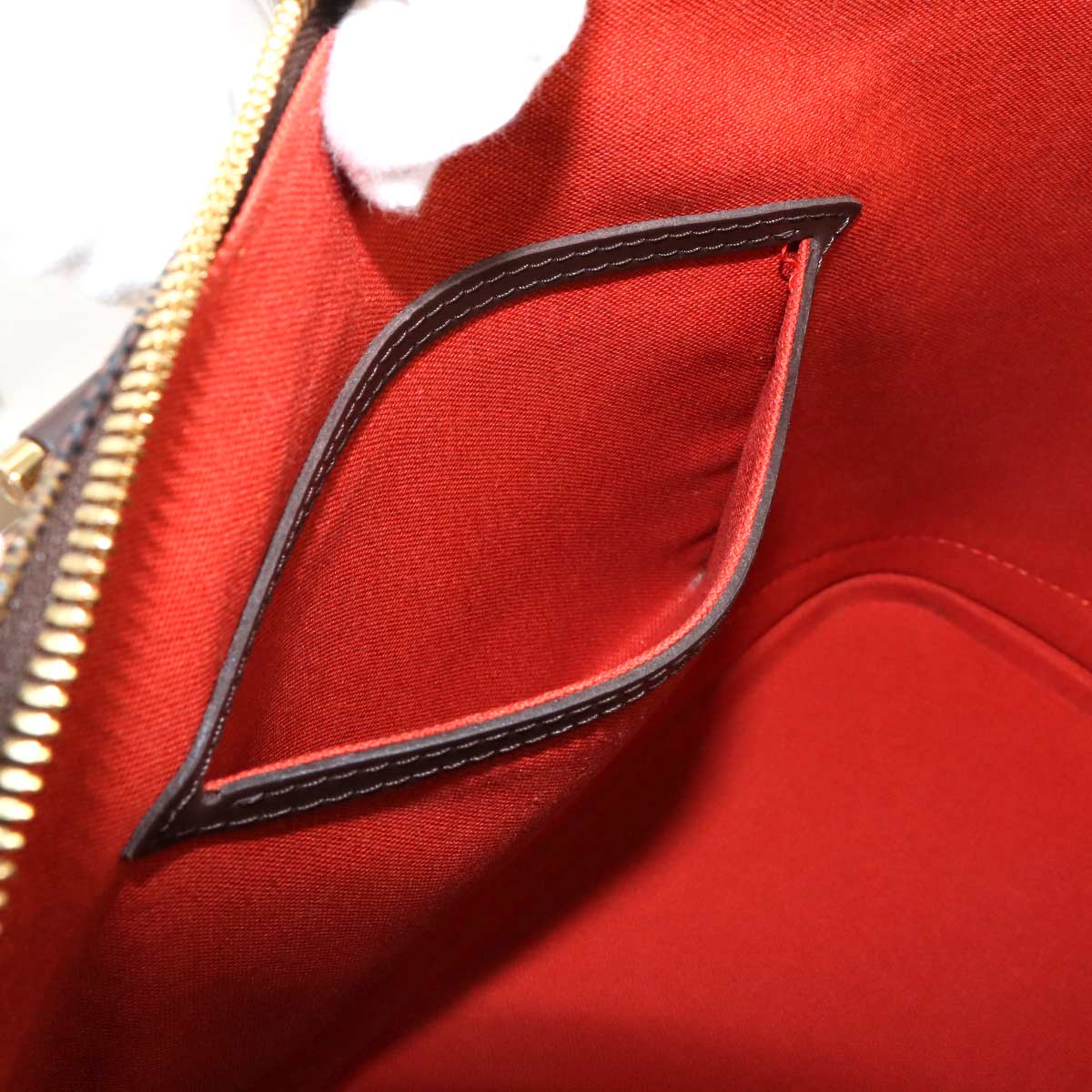 Damier Alma PM Hand Bag Ebene Brown N51131 Purse