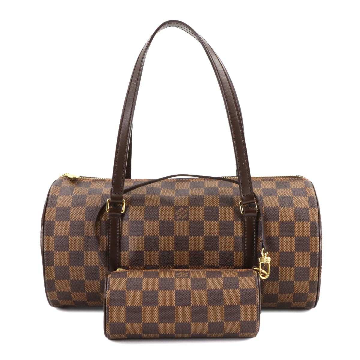 Damier Papillon 30 Hand Bag Ebene N51303 Pouch Purse