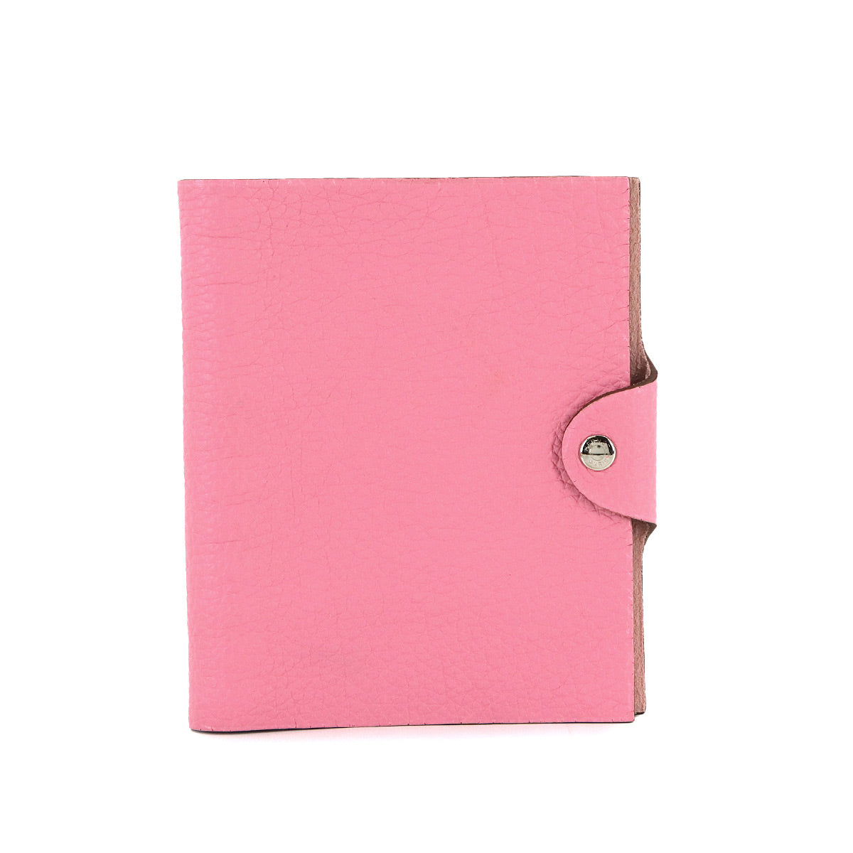 Ulysse PM Agenda Notebook Cover Taurillon Clemence Pink