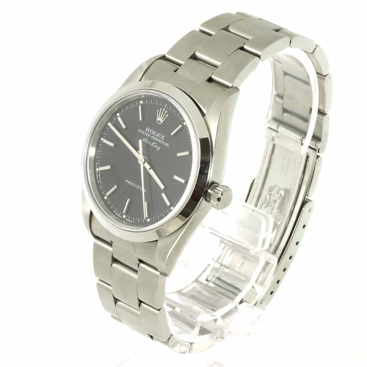 Air King 14000 Serial U Automatic Black Dial Mens Watch