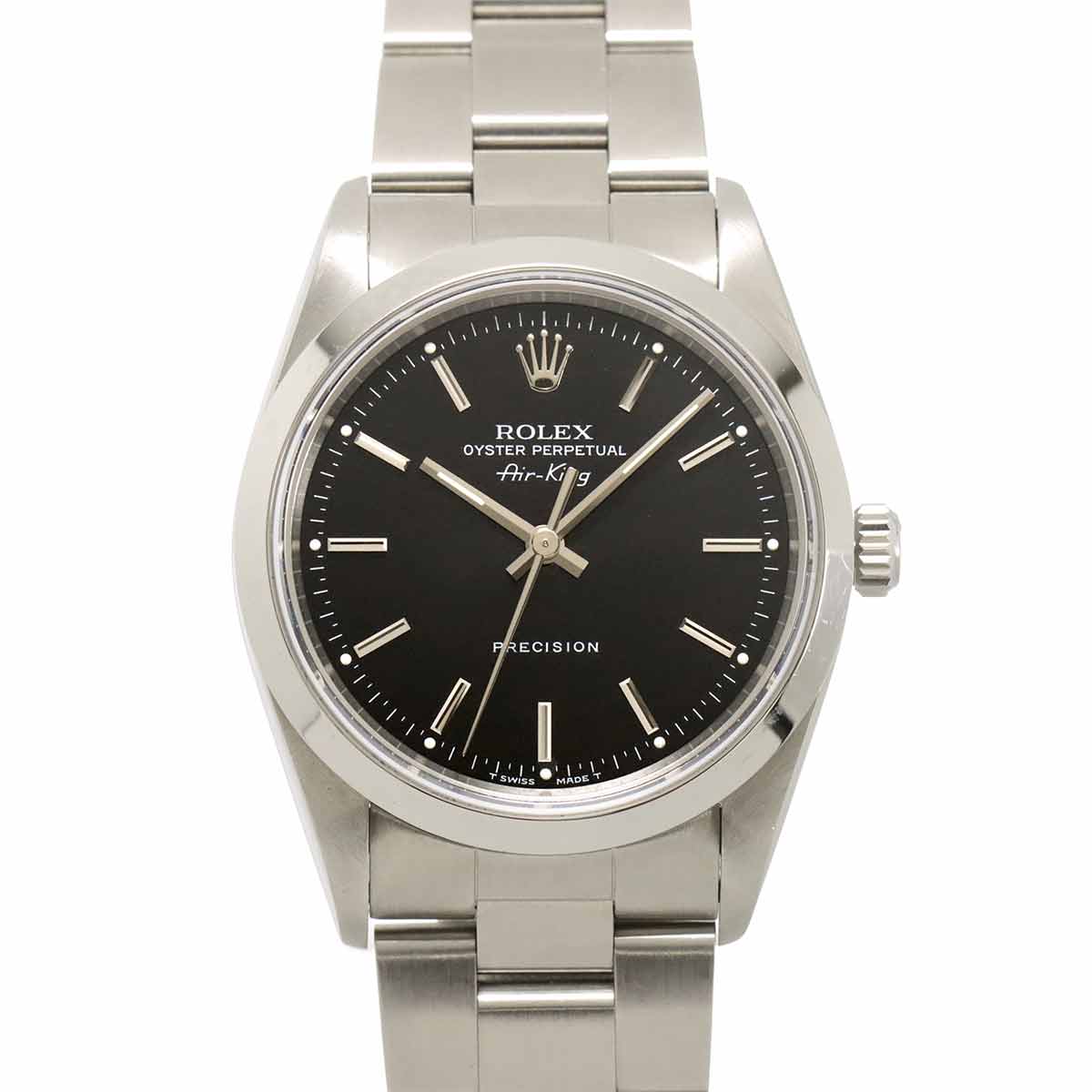 Air King 14000 Serial U Automatic Black Dial Mens Watch