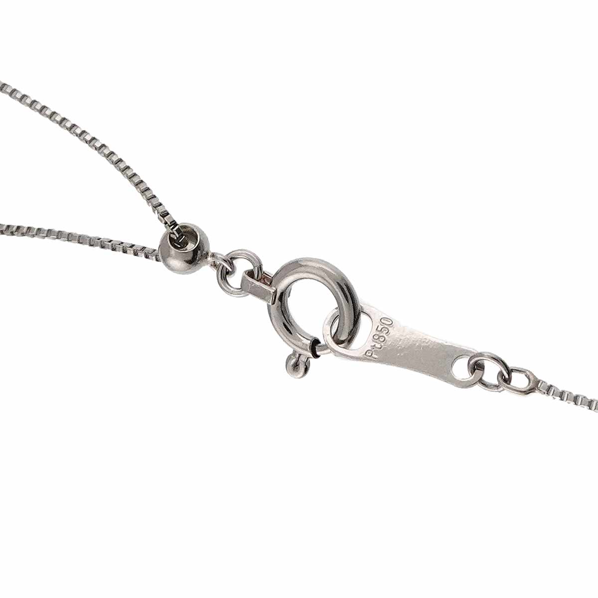 Diamond 0.10ct Necklace Pt Platinum