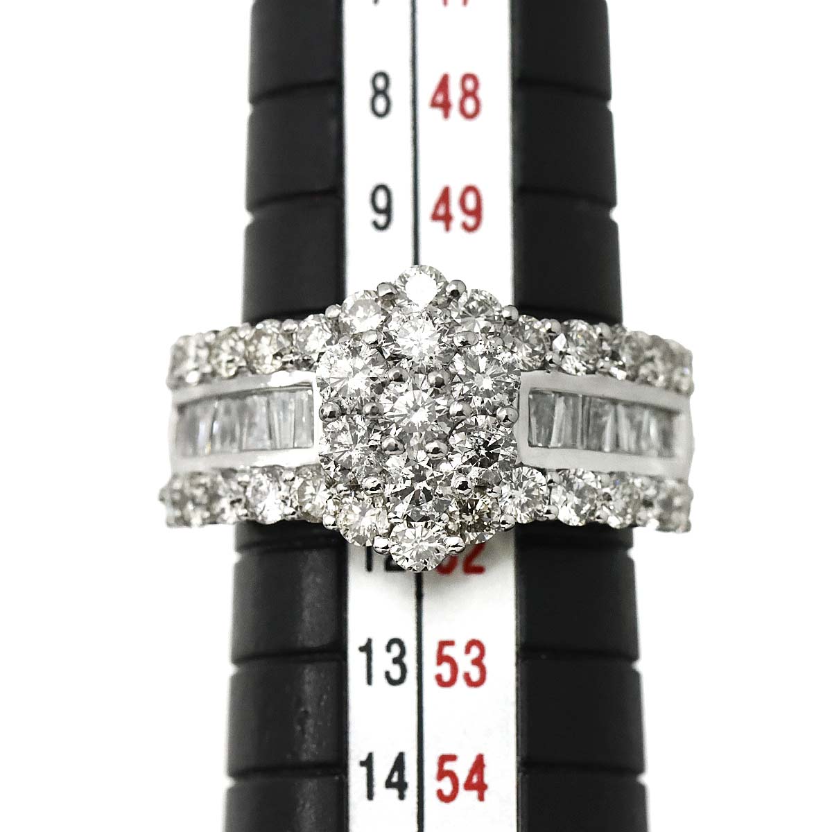 Diamond 2.00ct Ring Pt Platinum size5.25-5.5(US)