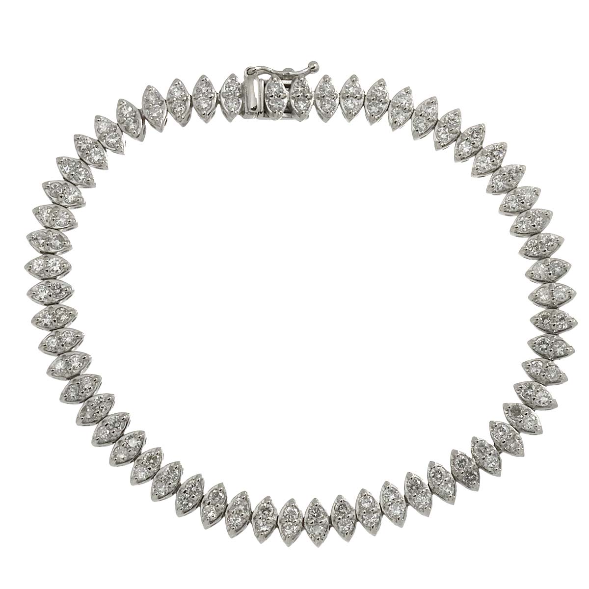 Diamond 3.00ct Bracelet Pt Platinum