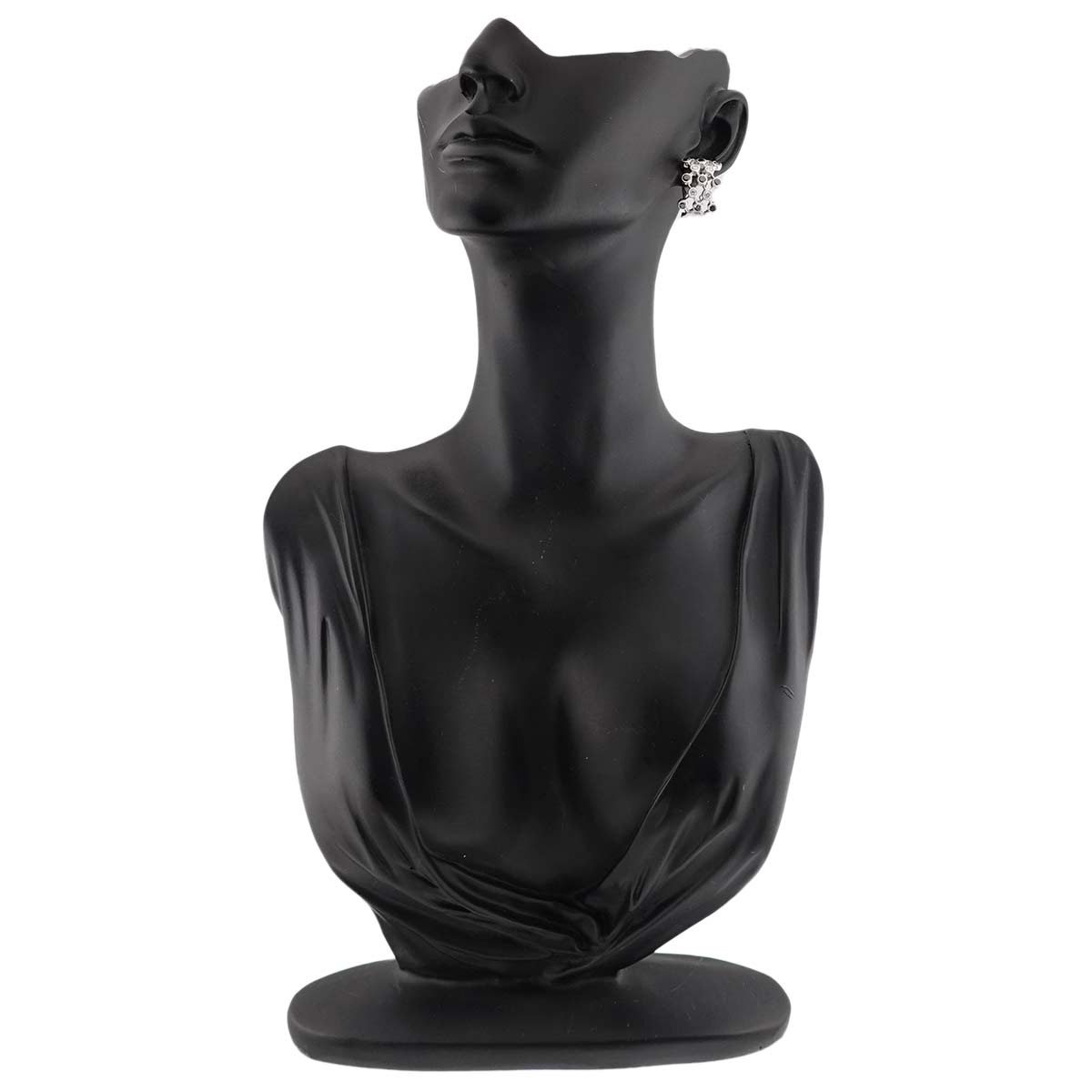 Diamond 0.95ct/0.95ct Earrings Clip-on 18K K18 WG 750