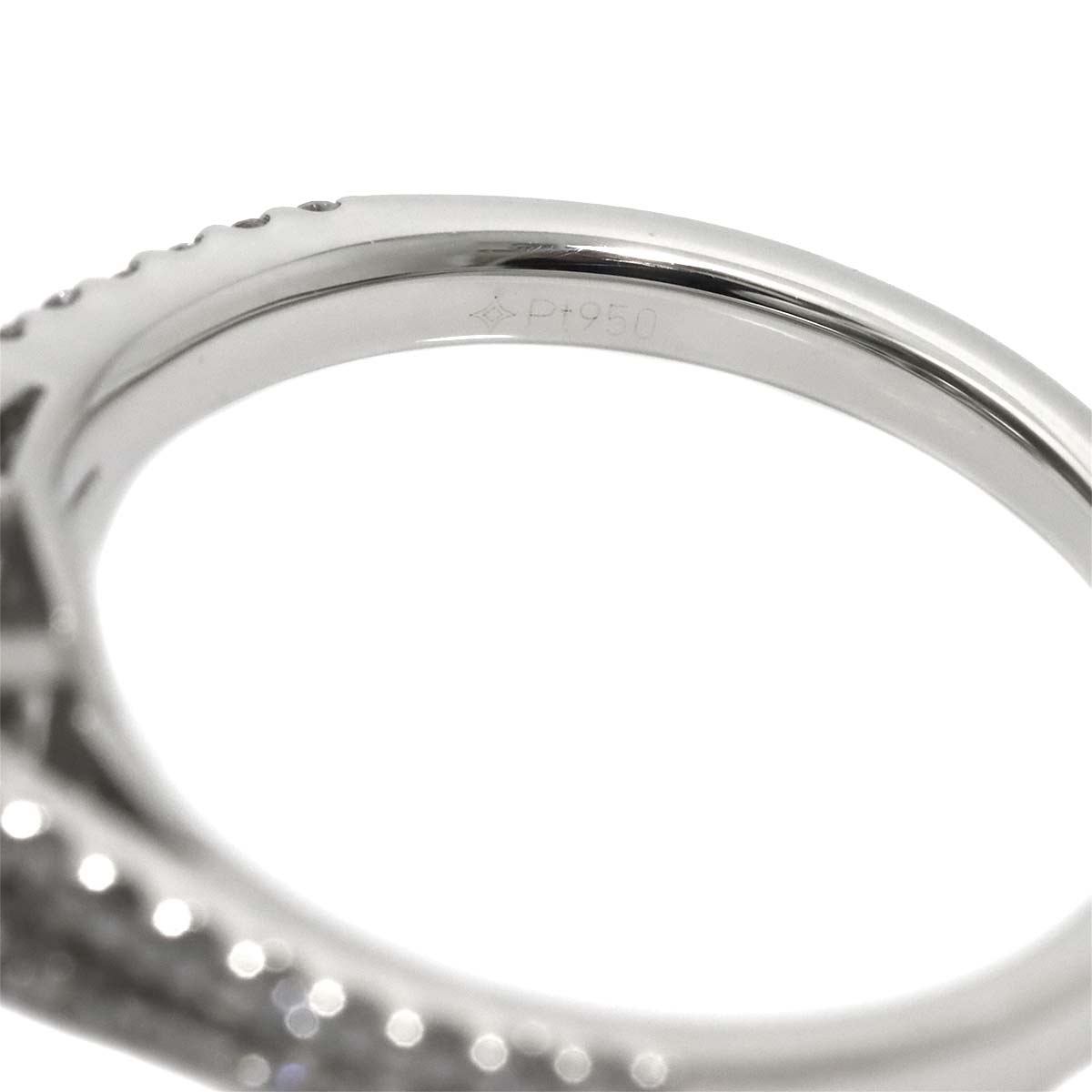 Diamond 0.34ct D/VVS1 0.30ct Ring Pt Platinum size3.75(US)