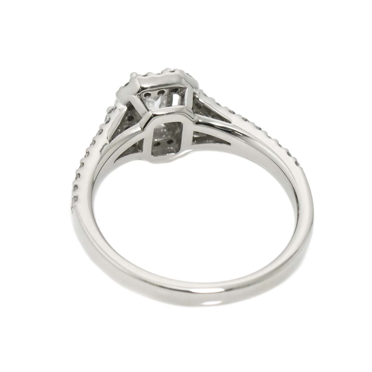 Diamond 0.34ct D/VVS1 0.30ct Ring Pt Platinum size3.75(US)