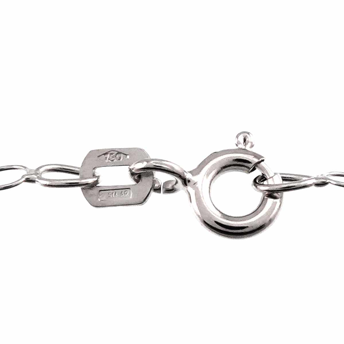 Diamond 0.37ct Necklace 18K WG White Gold 750