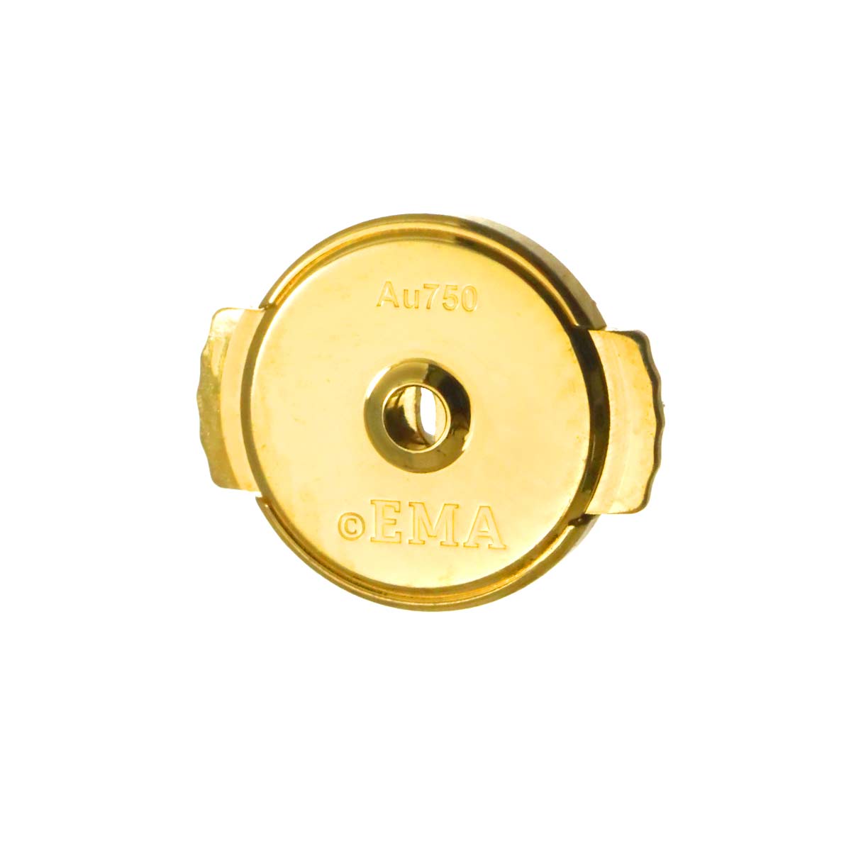 Sweet Papillon Mother of Pearl Earrings Pierced 18K YG