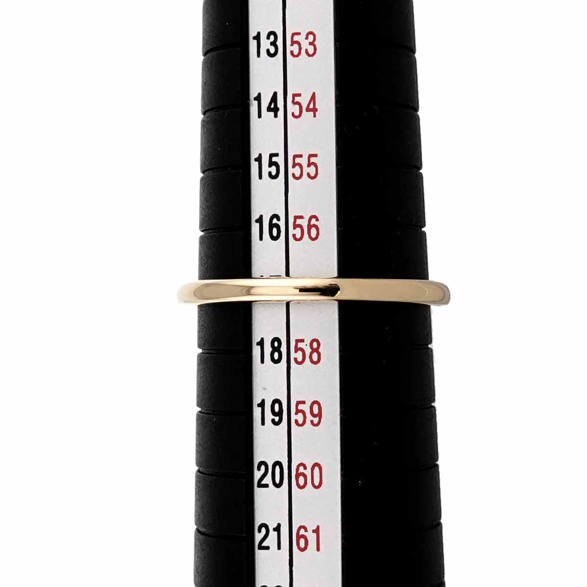 Band Ring 18K YG 750 Size8-8.25(US)